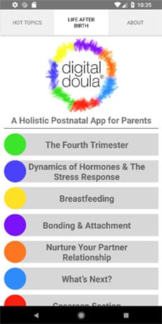 Digital Doula app cover